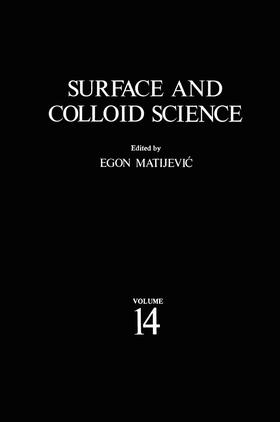 Good / Matijevic |  Surface and Colloid Science | Buch |  Sack Fachmedien