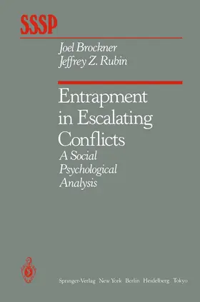 Rubin / Brockner |  Entrapment in Escalating Conflicts | Buch |  Sack Fachmedien