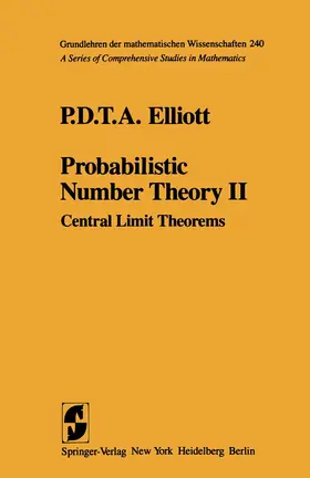 Elliott |  Probabilistic Number Theory II | Buch |  Sack Fachmedien