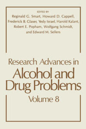 Smart / Cappell / Glaser |  Research Advances in Alcohol and Drug Problems | eBook | Sack Fachmedien