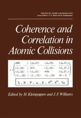 Kleinpoppen |  Coherence and Correlation in Atomic Collisions | eBook | Sack Fachmedien