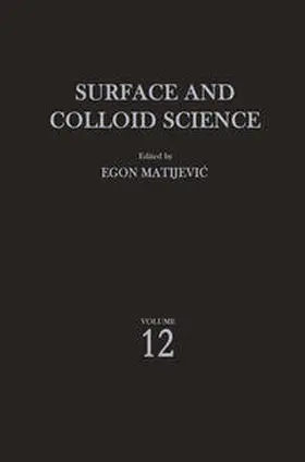 Matijevic / Good |  Surface and Colloid Science | eBook | Sack Fachmedien