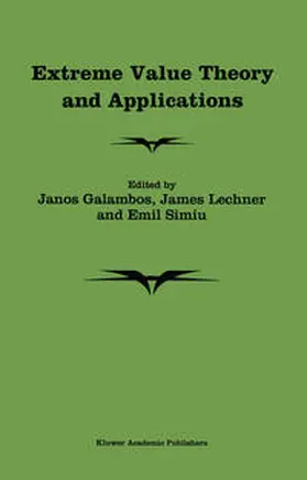 Galambos / Lechner / Simiu |  Extreme Value Theory and Applications | eBook | Sack Fachmedien