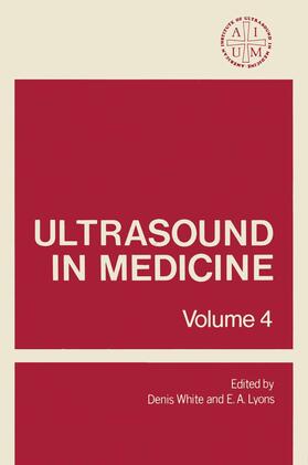 Lyons / White |  Ultrasound in Medicine | Buch |  Sack Fachmedien