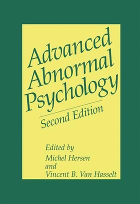 Van Hasselt / Hersen |  Advanced Abnormal Psychology | Buch |  Sack Fachmedien