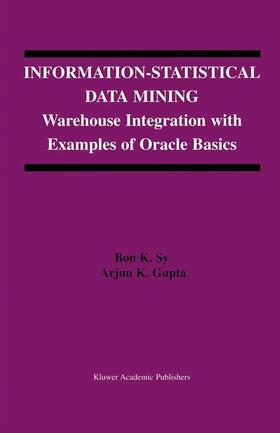 Gupta / Sy |  Information-Statistical Data Mining | Buch |  Sack Fachmedien