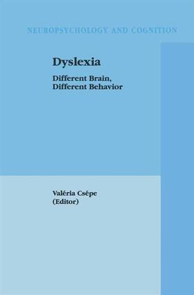 Csépe |  Dyslexia | Buch |  Sack Fachmedien