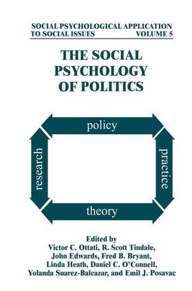 Ottati / Tindale / Edwards |  The Social Psychology of Politics | Buch |  Sack Fachmedien