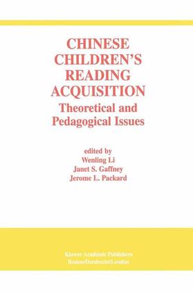 Packard / Gaffney |  Chinese Children¿s Reading Acquisition | Buch |  Sack Fachmedien
