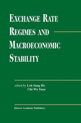  Exchange Rate Regimes and Macroeconomic Stability | Buch |  Sack Fachmedien