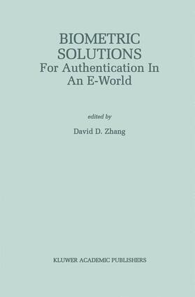 Zhang |  Biometric Solutions | Buch |  Sack Fachmedien