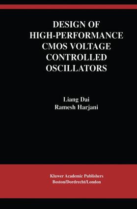 Harjani |  Design of High-Performance CMOS Voltage-Controlled Oscillators | Buch |  Sack Fachmedien