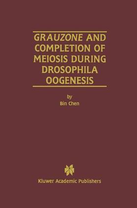  Grauzone and Completion of Meiosis During Drosophila Oogenesis | Buch |  Sack Fachmedien