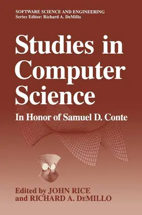 DeMillo / Rice |  Studies in Computer Science | Buch |  Sack Fachmedien