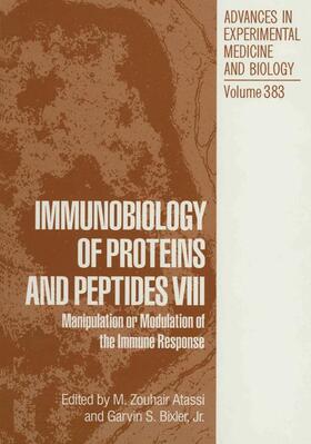 Bixler / Atassi |  Immunobiology of Proteins and Peptides VIII | Buch |  Sack Fachmedien