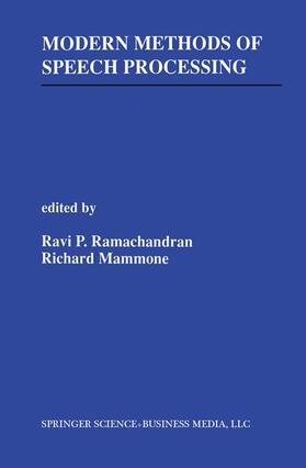 Mammone / Ramachandran |  Modern Methods of Speech Processing | Buch |  Sack Fachmedien