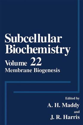 Harris / Maddy |  Membrane Biogenesis | Buch |  Sack Fachmedien