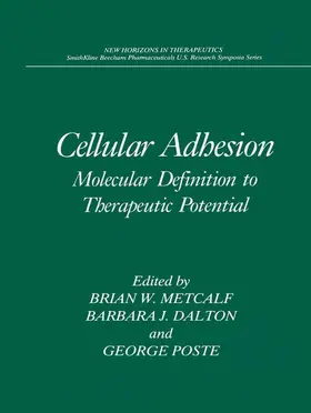 Metcalf / Poste / Dalton |  Cellular Adhesion | Buch |  Sack Fachmedien