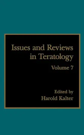 Kalter |  Issues and Reviews in Teratology | Buch |  Sack Fachmedien