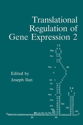Ilan |  Translational Regulation of Gene Expression 2 | Buch |  Sack Fachmedien