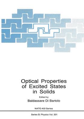 di Bartolo |  Optical Properties of Excited States in Solids | Buch |  Sack Fachmedien