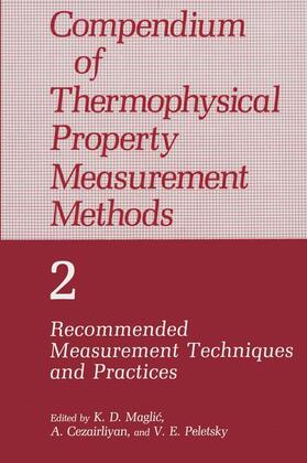 Cezairliyan / Peletsky / Maglic |  Compendium of Thermophysical Property Measurement Methods | Buch |  Sack Fachmedien