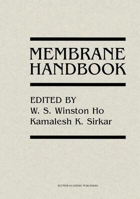 Sirkar |  Membrane Handbook | Buch |  Sack Fachmedien