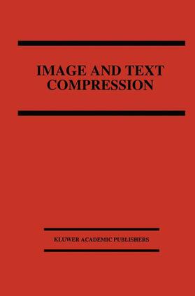 Storer |  Image and Text Compression | Buch |  Sack Fachmedien
