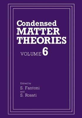 Rosati / Fantoni |  Condensed Matter Theories | Buch |  Sack Fachmedien