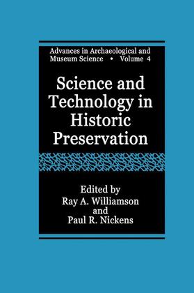 Nickens / Williamson |  Science and Technology in Historic Preservation | Buch |  Sack Fachmedien