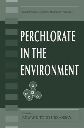 Urbansky |  Perchlorate in the Environment | Buch |  Sack Fachmedien