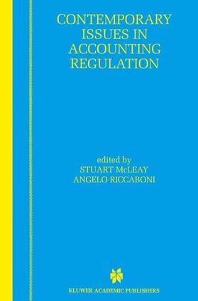 Riccaboni / McLeay |  Contemporary Issues in Accounting Regulation | Buch |  Sack Fachmedien