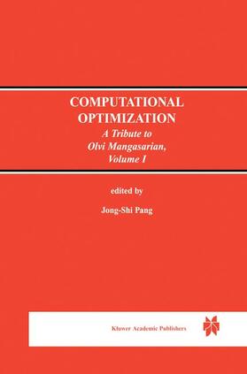  Computational Optimization | Buch |  Sack Fachmedien