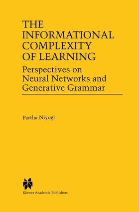 Niyogi |  The Informational Complexity of Learning | Buch |  Sack Fachmedien