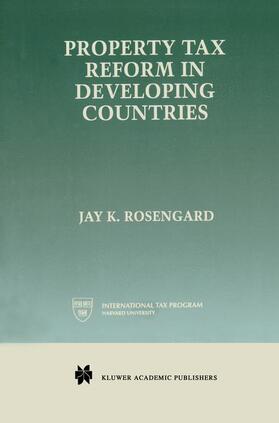 Rosengard |  Property Tax Reform in Developing Countries | Buch |  Sack Fachmedien