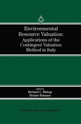 Romano / Bishop |  Environmental Resource Valuation | Buch |  Sack Fachmedien