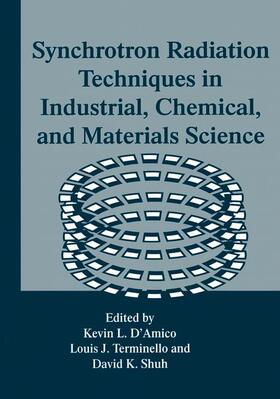 D'Amico / Shuh / Terminello |  Synchrotron Radiation Techniques in Industrial, Chemical, and Materials Science | Buch |  Sack Fachmedien