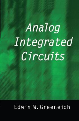 Greeneich |  Analog Integrated Circuits | Buch |  Sack Fachmedien
