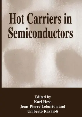 Hess / Ravaioli / Leburton |  Hot Carriers in Semiconductors | Buch |  Sack Fachmedien