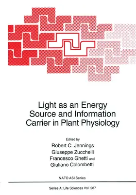 Jennings / Colombetti / Zucchelli |  Light as an Energy Source and Information Carrier in Plant Physiology | Buch |  Sack Fachmedien