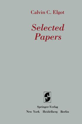 Elgot / Bloom |  Selected Papers | Buch |  Sack Fachmedien