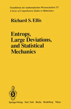 Ellis |  Entropy, Large Deviations, and Statistical Mechanics | eBook | Sack Fachmedien