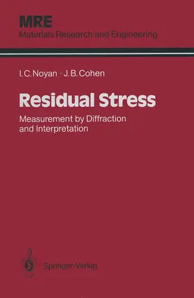 Cohen / Noyan |  Residual Stress | Buch |  Sack Fachmedien