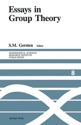 Gersten |  Essays in Group Theory | Buch |  Sack Fachmedien