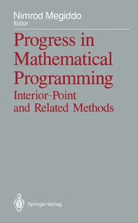 Megiddo |  Progress in Mathematical Programming | eBook | Sack Fachmedien