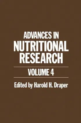 Draper |  Advances in Nutritional Research | Buch |  Sack Fachmedien