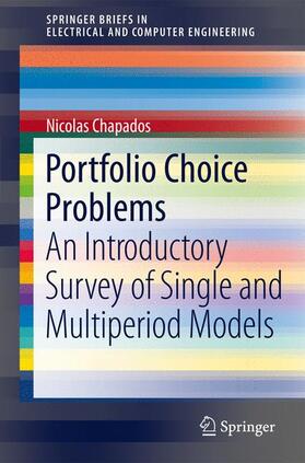 Chapados |  Portfolio Choice Problems | Buch |  Sack Fachmedien