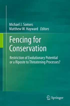 Hayward / Somers |  Fencing for Conservation | Buch |  Sack Fachmedien