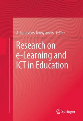 Jimoyiannis |  Research on e-Learning and ICT in Education | eBook | Sack Fachmedien