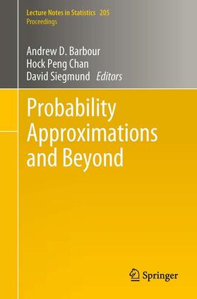 Barbour / Chan / Siegmund |  Probability Approximations and Beyond | eBook | Sack Fachmedien